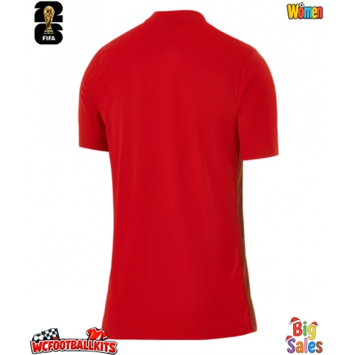 Turkey Replica Home Stadium Shirt for Women World Cup 2026 Short Sleeve